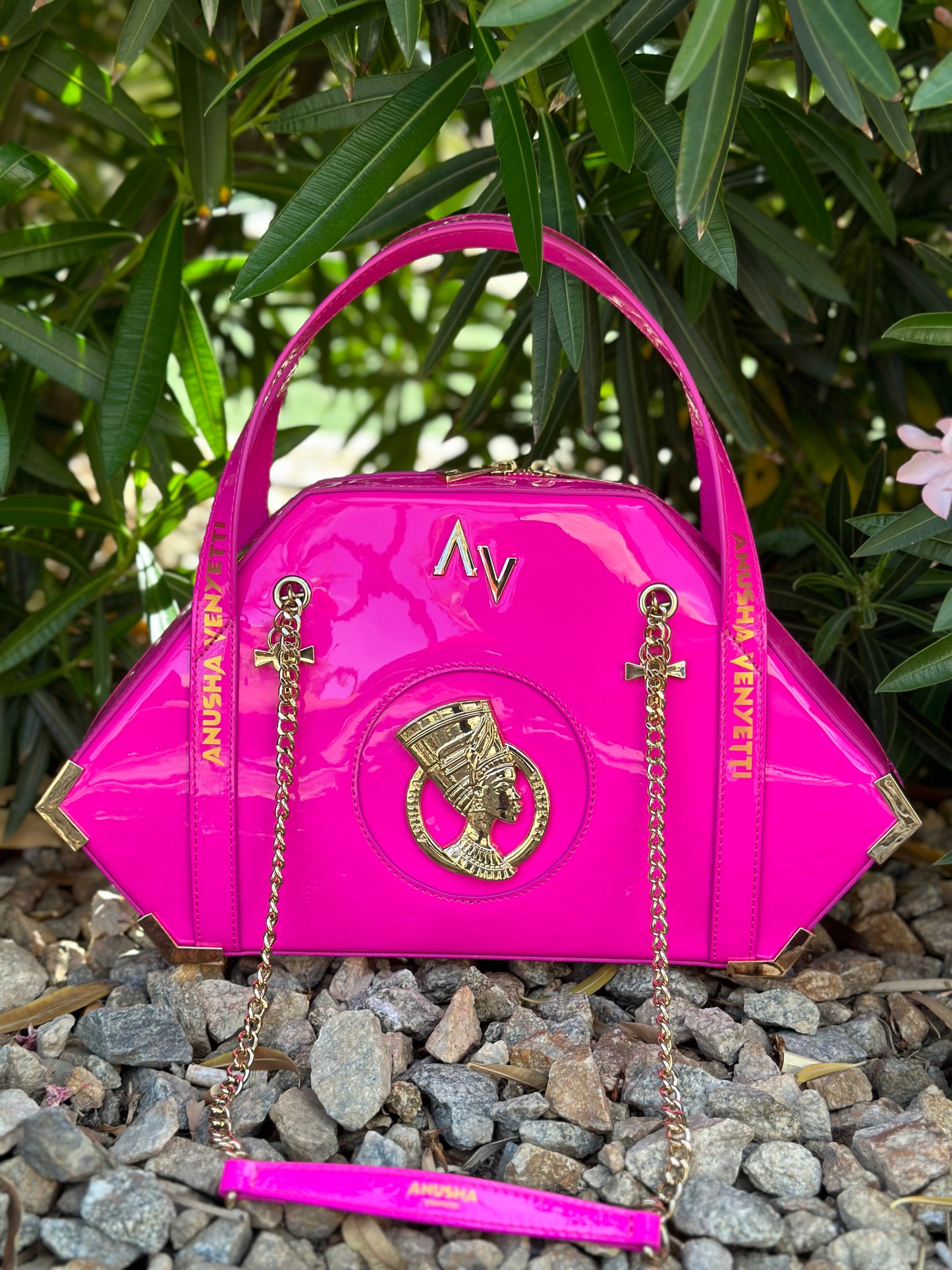 Nefertiti Pink Gem Bag
