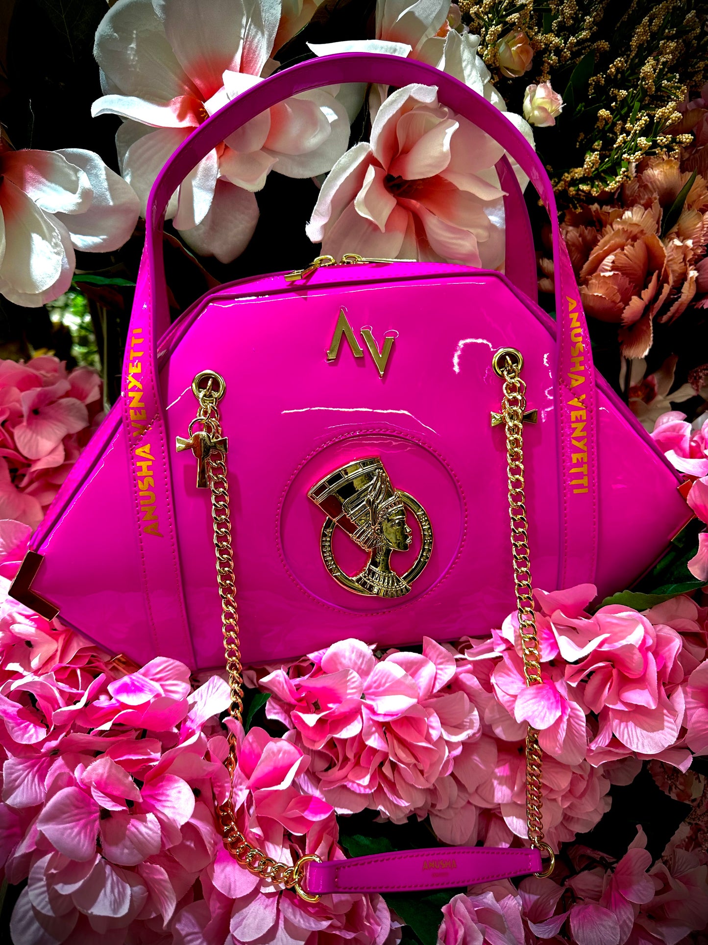 Nefertiti Pink Gem Bag