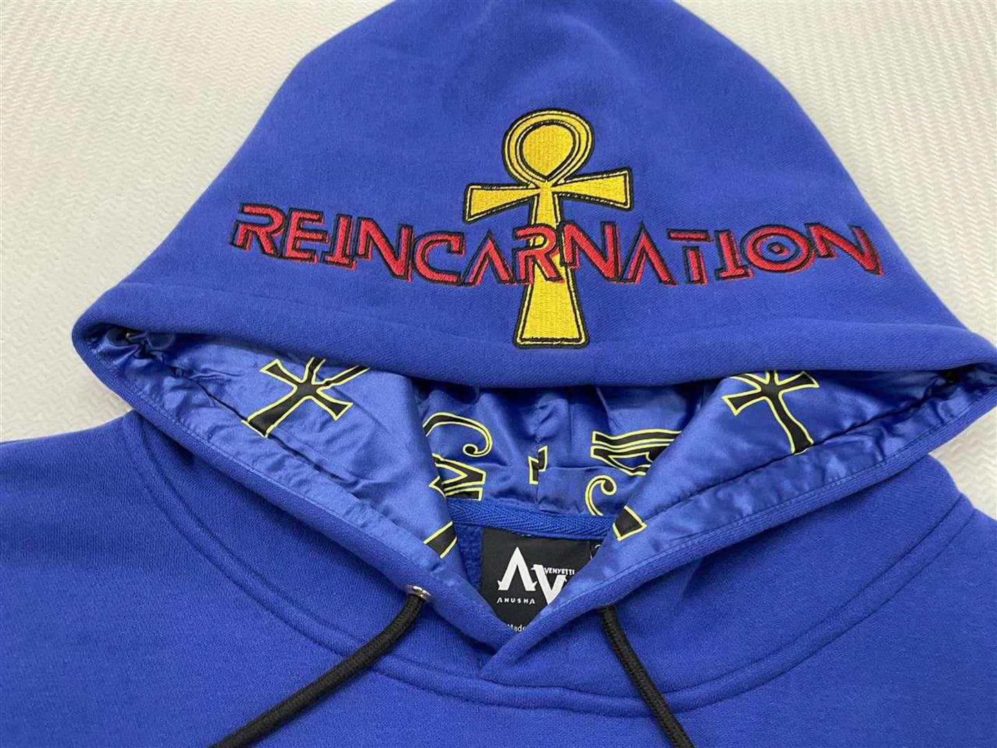 Reincarnation Blue Hoody