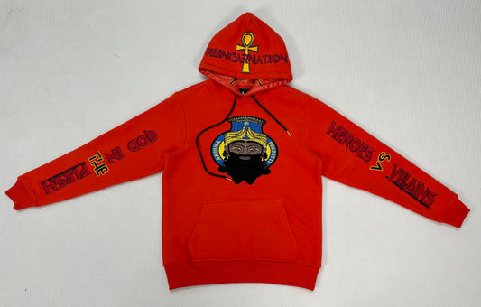 Reincarnation Red Hoodie